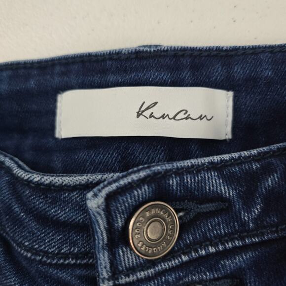 Kancan‎ Cadence Ultra High Rise Slim Straight Leg Jeans 11/29 bue 5352 - Picture 9 of 11